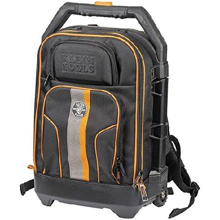 【並行輸入品】 Klein Tools 55604 Rolling Tool Backpack, T...