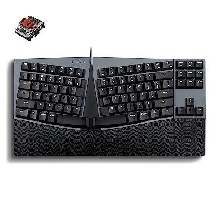 【並行輸入品】 Perixx ペリックス Px Ergo Mech エルゴノミクスキーボード メカニ...