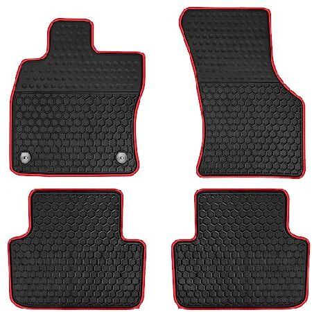 【並行輸入品】 Matericuo Car Floor Mats Custom Fit for Vo...