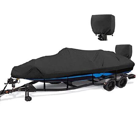 【並行輸入品】 YimSting Boat Cover 17-19 ft feet 600D Wat...