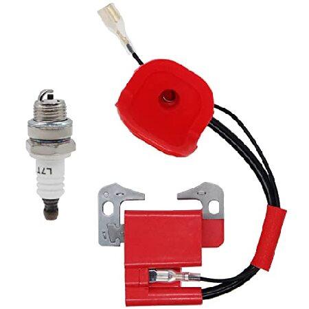 【並行輸入品】 Amavoler イグニッションコイル L7Tスパークプラグ付き 2ストローク 47...