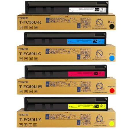 【並行輸入品】 T2TONER T-FC50U トナーカートリッジ 交換用 東芝 E-Studio ...