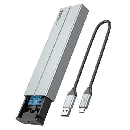 【並行輸入品】 2023アップグレード  M.2エンクロージャ NGFF SATA 6Gbps ツー...