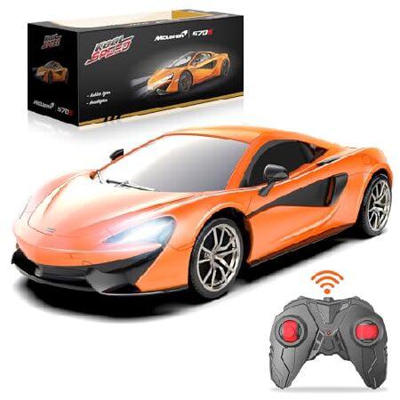 McLaren 570S リモコンカー エアロクエスト 2.4Ghz RCカー 公式ライセンス 1/...