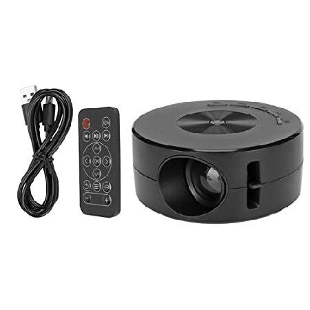 【並行輸入品】 Mini Portable Projector, Small Outdoor Vid...