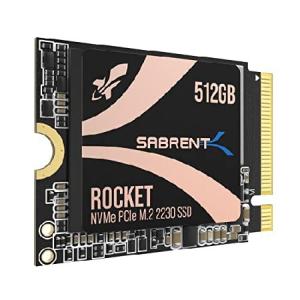 SABRENT SSD 512 GB、M.2 SSD 512 GB、NVMe 512 GB PCIe 4.0 M.2 2230、内蔵SSD速度最大4750MB、DRAMレス低消費電力、Steam DeckやMicrosoft Surfac(並行輸入品)｜olg