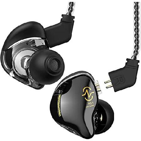 H HIFIHEAR CCZ Coffee Bean IEM イヤホン イヤホン 1DD デュアルダ...