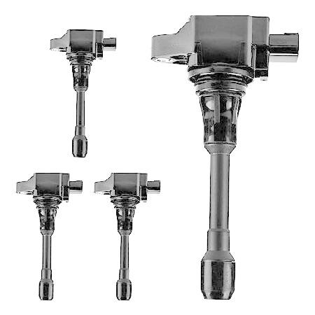 【並行輸入品】 KAX UF549 イグニッションコイル 4個パック Rogue Sentra Al...