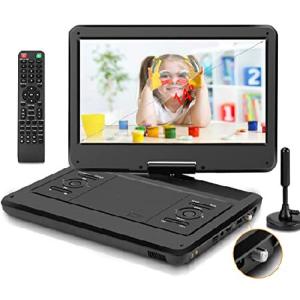 並行輸入品】 ポータブルDVDプレーヤー 大規模なHDスクリーン、6時間の
