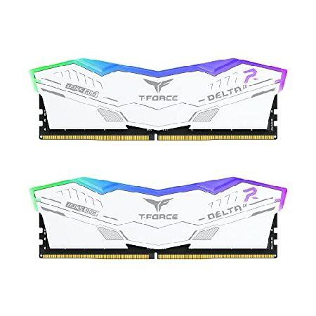【並行輸入品】 TEAMGROUP T-Force Delta Alpha RGB DDR5 Ram...