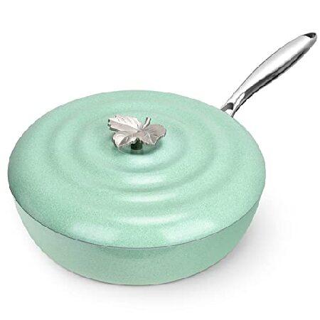 Ailwyn 11&quot; Nonstick Saute Pan with Lid - Nonstick ...