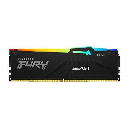 【並行輸入品】 Kingston FURY Beast Black RGB 8GB 6000MT/s...