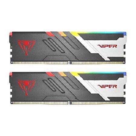 【並行輸入品】 Patriot Viper Venom RGB DDR5 64GB (2 x 32G...