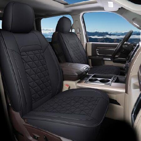 【並行輸入品】 Coverado Dodge Ram シートカバー レザーカーシートカバー プロテク...