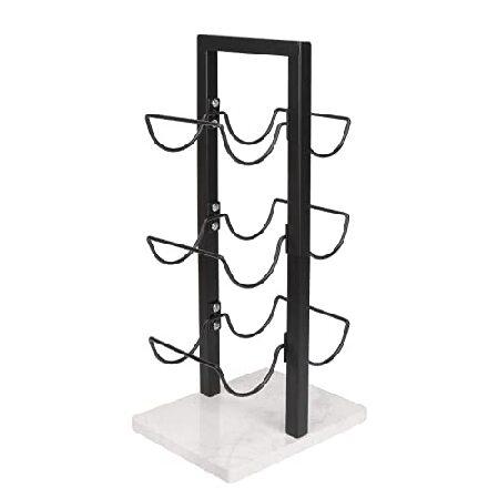 HarJue Tabletop Wine Rack, Metal Freestanding Wine...