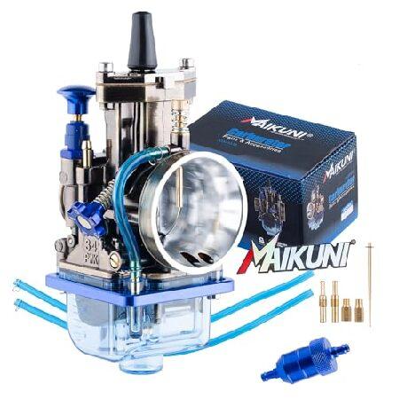 【並行輸入品】 PWK キャブレター ユニバーサル オートバイ レーシング パフォーマンス アップグ...