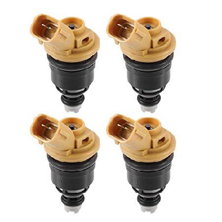 【並行輸入品】 X AUTOHAUX 4個 16600-AA170 FIJ0024 燃料インジェクタ...