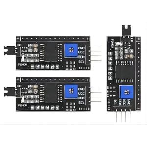 【並行輸入品】 WWZMDiB 3ピース IIC/I2C/インターフェース LCD1602 LCD転送ボード LCD2004 転送バージョン PCF8574 拡張ボード