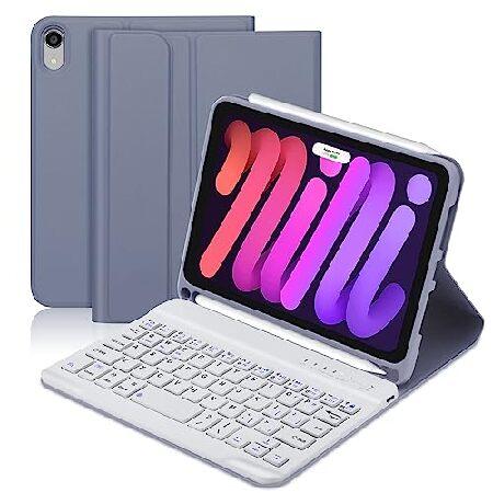 BORIYUAN iPad Mini 6 Keyboard Case 2021, Detachabl...