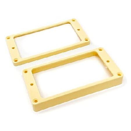 【並行輸入品】 ヴィンテージ フォージクリーム フラットボトム ハムバッカー ピックアップ マウント...