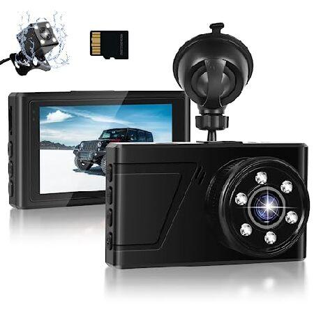 Dash Cam in Car DVR Camera Video Recorder Rear Vie...