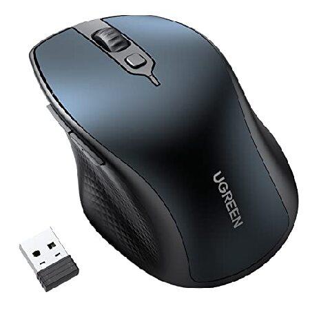 UGREEN Bluetooth Wireless Mouse Ergonomic Bluetoot...