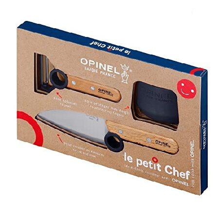 Opinel Le Petit Chef Complete 3 Piece Kitchen Set,...