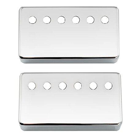 【並行輸入品】 Musiclily Pro 10/10.4mmピッチニッケルシルバーアロイ製ハムバッ...