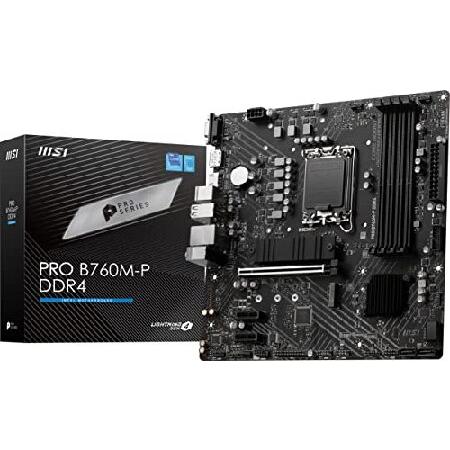 MSI PRO-B760M-P-DDR4 (第12世代/第13世代Intelプロセッサー、LGA 1...