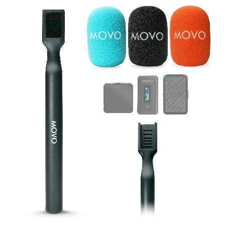 Movo WMX-HM Handheld Wireless Microphone Adapter f...