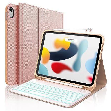 D DINGRICH Backlit Keyboard Case for iPad 10 Gen 2...