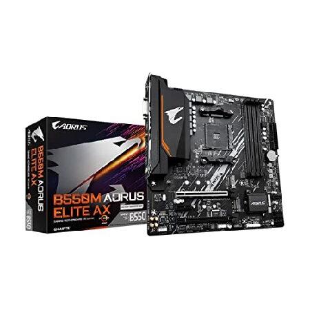 【並行輸入品】 GIGABYTE B550M AORUS Elite AX (AM4/ AMD/ B...