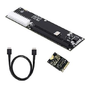 NFHK PCI-E 3.0 M.2 M-key to Oculink SFF-8612 SFF-8611 Host Adapter for GPD WIN Max2 External Graphics Card ＆ SSD