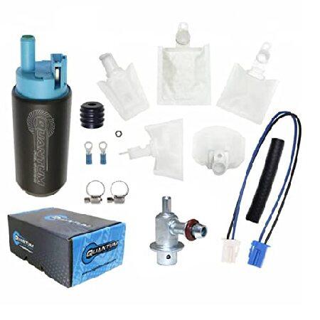 【並行輸入品】 QFS 255LPH インタンクパフォーマンス燃料ポンプ 交換用 スズキ GSX-R...