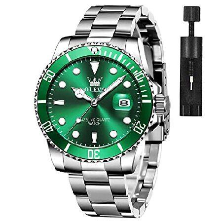 【並行輸入品】 OLEVS 腕時計 メンズ クラシック 日付付き ビジネスドレス ラグジュアリー ビ...