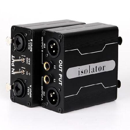 【並行輸入品】 XLR グランドループアイソレーター デュアルチャンネル ハムエリミネーター