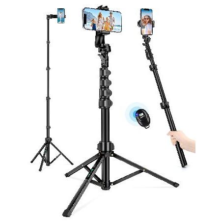 【並行輸入品】 LolyyDens 1" Tripod for iPhone, Selfie Sti...