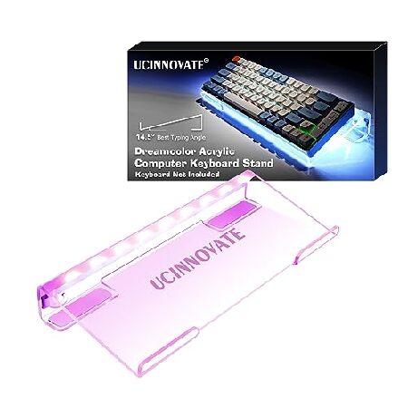 【並行輸入品】 UCINNOVATE RGB Acrylic Computer Keyboard S...