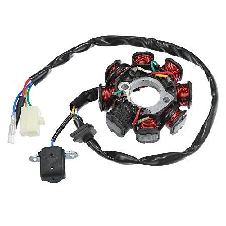 【並行輸入品】 ACROPIX 5ワイヤ 8極 AC オートバイ マグネト ステータプレート イグニ...