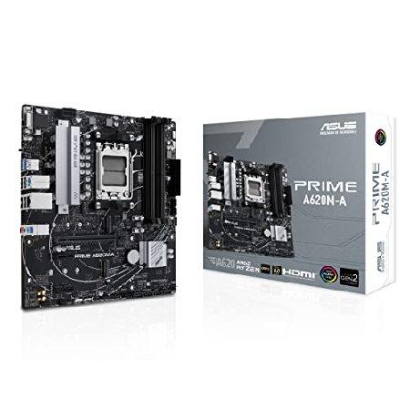 ASUS Prime A620M-A-CSM AMD AM5(Ryzen 7000) mATX 商用...