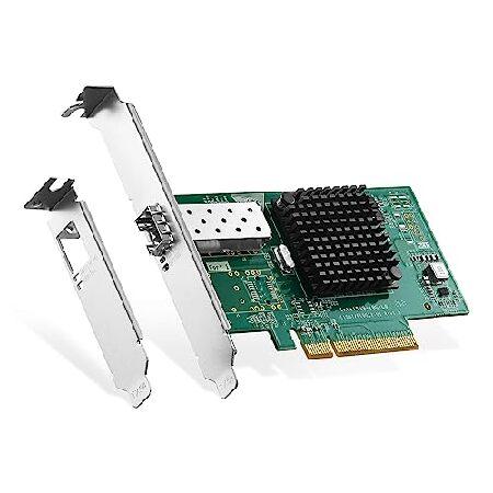 【並行輸入品】 Binardat 10G SFP+ PCIe ネットワークアダプター Intel X...