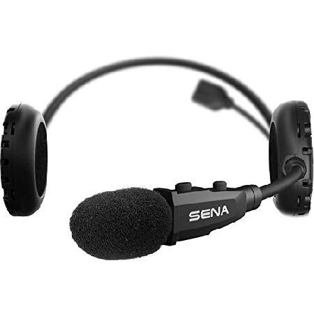 Sena 3S Plus Boom Motorcycle Bluetooth Headset, Bl...