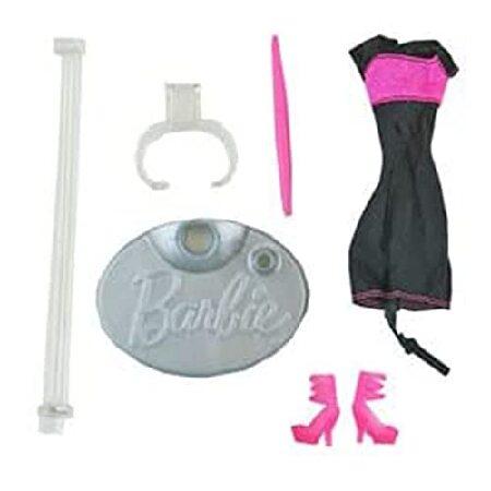 バービーデジタルドレス人形用交換部品 - Y8178 ~ 交換部品 ~ ドレス、靴、ピンクのスタイラ...