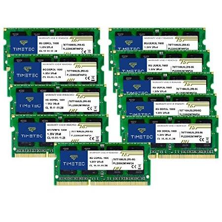 【並行輸入品】 Timetec 80GB KIT(10x8GB) DDR3L / DDR3 1600...
