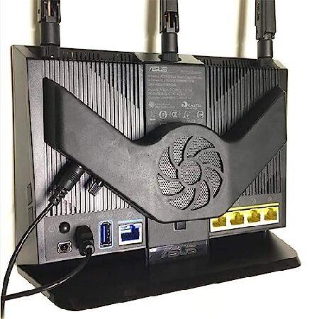 【並行輸入品】 Cooling Fan Router Radiator Base USB Power...