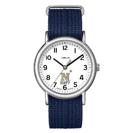 Timex ユニ ウィークエンダー 38mm 腕時計 - 米国海軍士官学校 ミッドシップマン スリッ...
