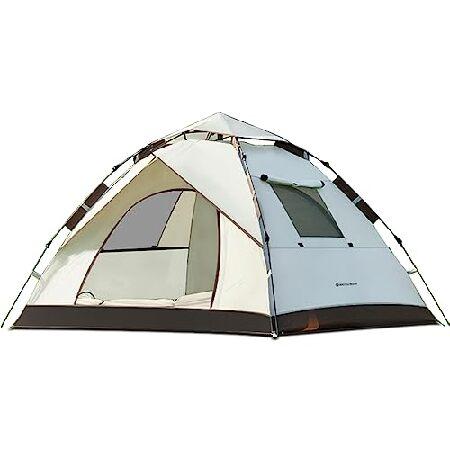 【並行輸入品】 Instant Camping Tent for 4 Person Portable...