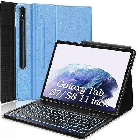 FARYODI Keyboard Case for Galaxy Tab S8/S7 11 inch...