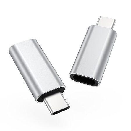 WishDirect Lightning to USB C Adapter, 2 Pack Ligh...