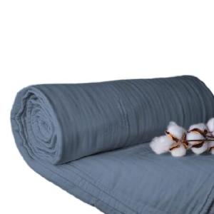 Sleep ＆ Beyond 100% Organic Cotton Muslin Blanket |Soft Breathable 4 Layers Double Gauze| Reversible | GOTS Certified Oeko Tex Certified | Comfortabl｜olg